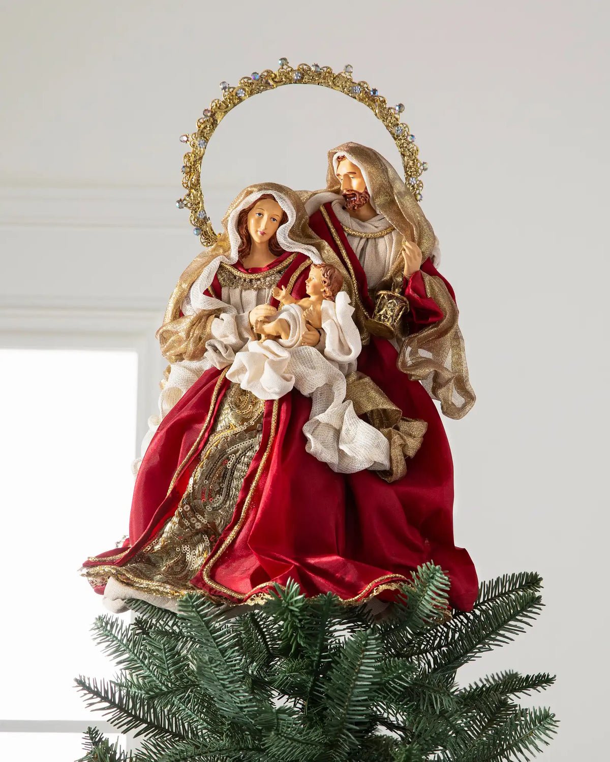 Holy Family Christmas Tree Topper