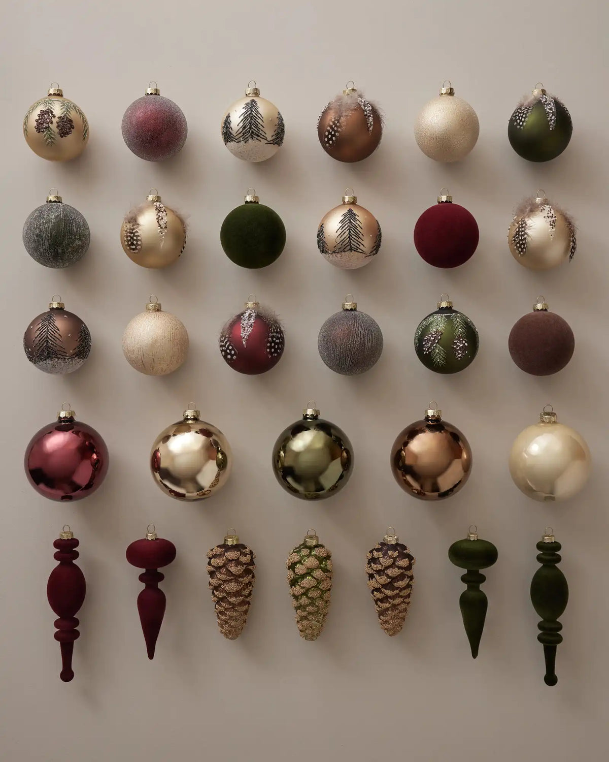 Winter Lodge Ornament Collection