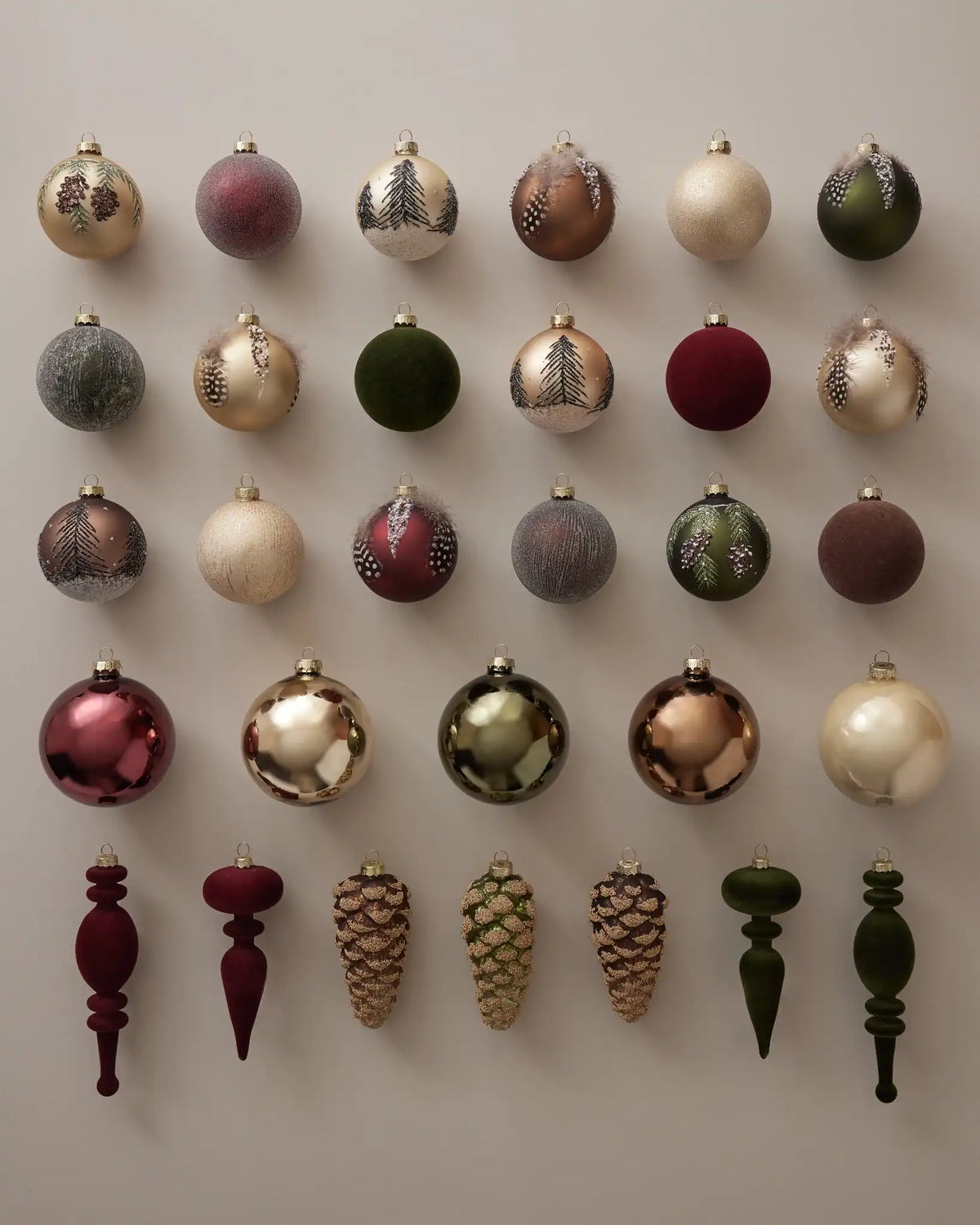 Winter Lodge Ornament Collection