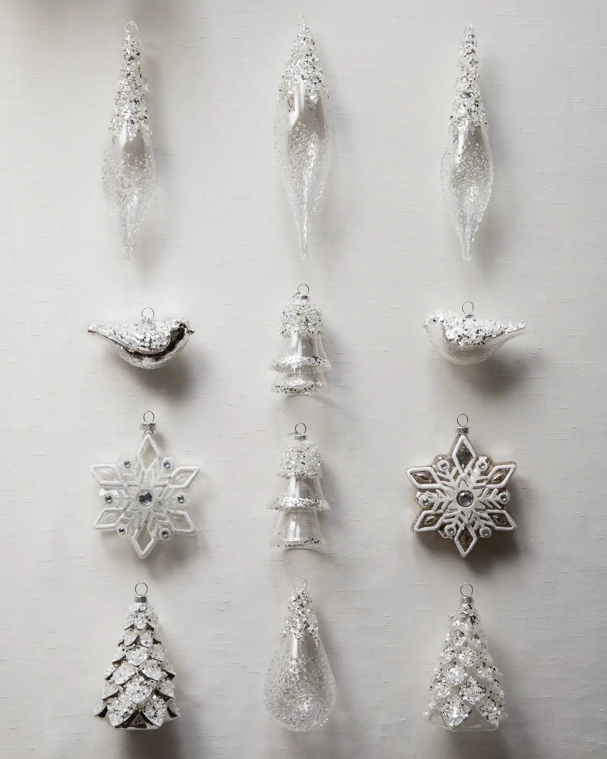 Nordic Frost Ornament Collection