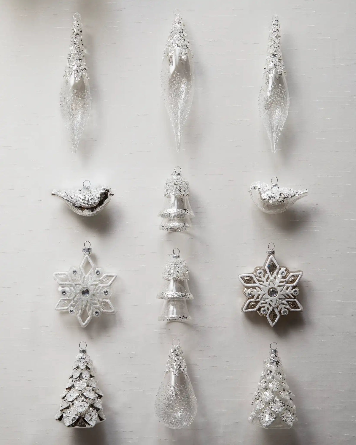 Nordic Frost Ornament Collection