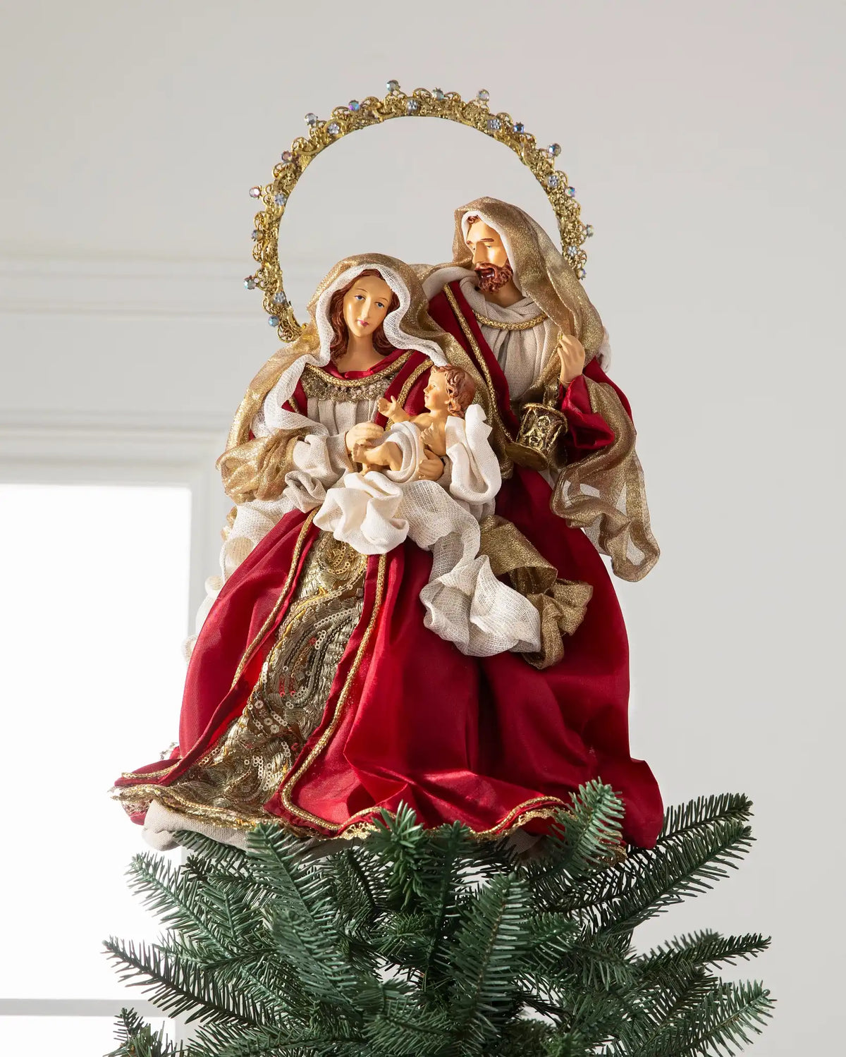 Holy Family Christmas Tree Topper